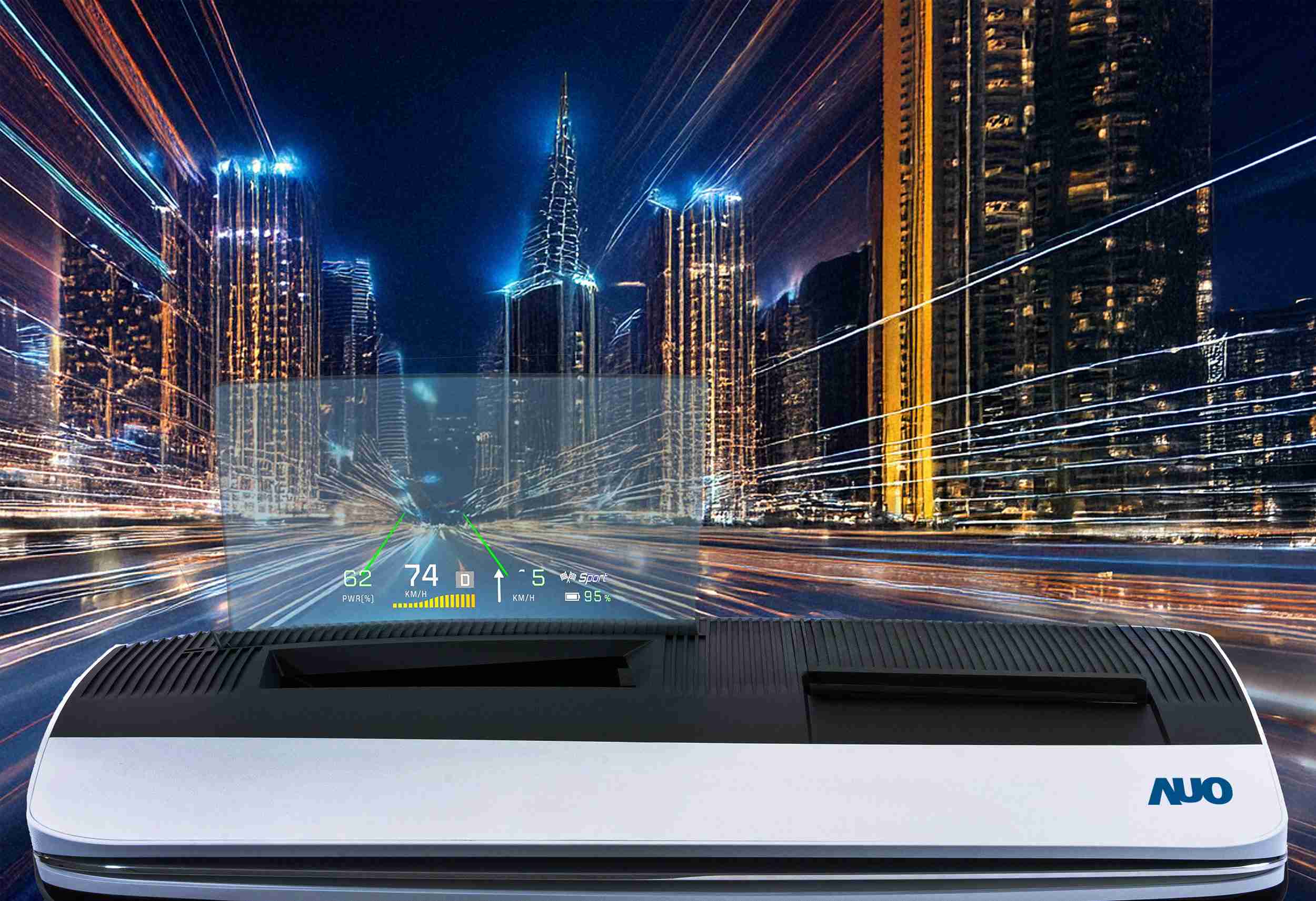 尊龙z6推出13吋Micro LED抬头显示器，，，提供高入眼亮度、、、高色彩饱和度的显示质量，，，在阳光下或黑暗中都清晰可见，，并利用Micro LED模块体积小的优势，，解决车用空间有限的痛点